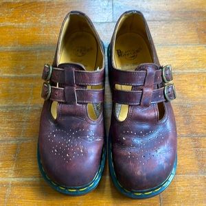 Vintage Dr. Marten mary janes, c.1998